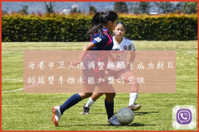 海港中卫人选调整韩鹏飞成为新目标接替李扬未能加盟的空缺